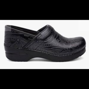 Dansko Professional Black Tooled Clog